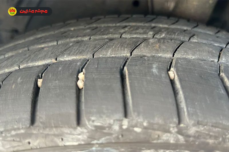 با ساییده شدن آج لاستیک چه اتفاقی می‌افتد؟