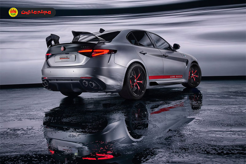 آلفارومئو جولیا کوادری‌فولیو نسخه Luna Rossa