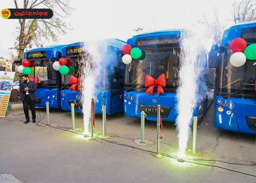 تحویل ۸۹ اتوبوس برقی «زیما» تا پایان تابستان