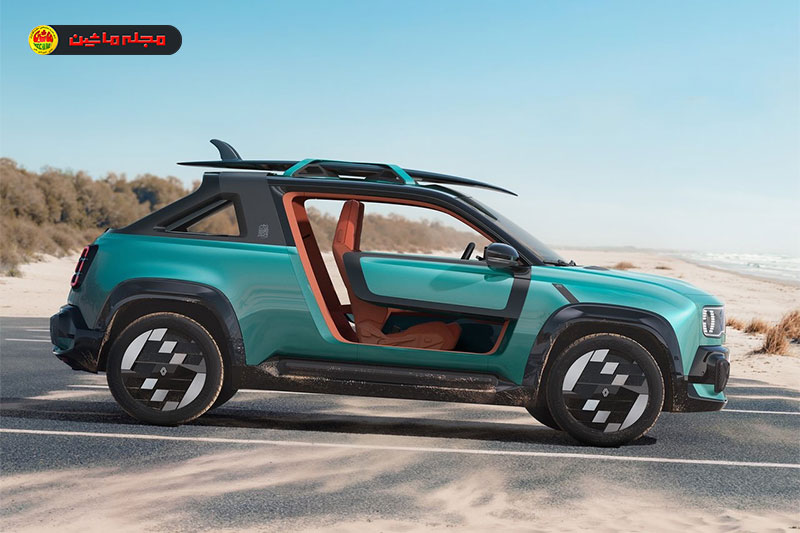 معرفی رنو 4 JP4x4: کانسپتی با طراحی خاص رنو 4 JP4x4